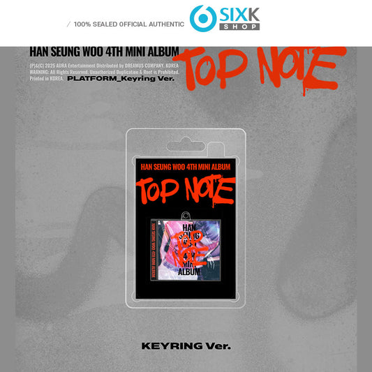 HAN SEUNG WOO - 4TH mini album [TOP NOTE] PLATFORM Keyring Ver.