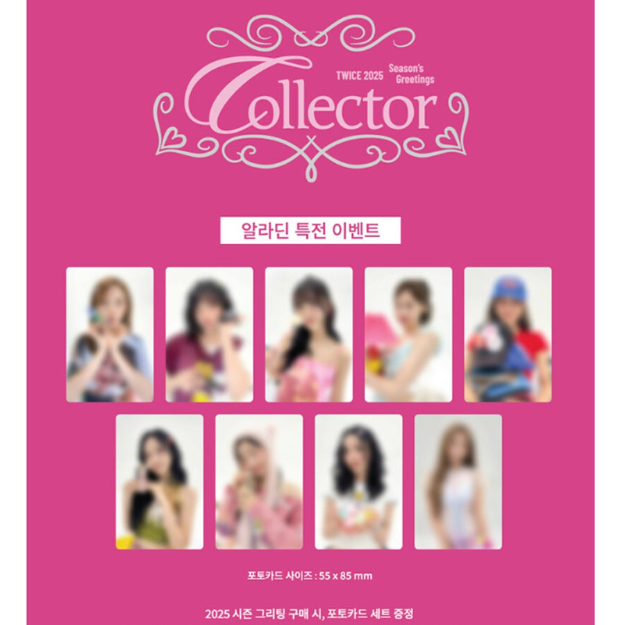 TWICE 2025 Season's Greetings [Collector](+Online Benefit)