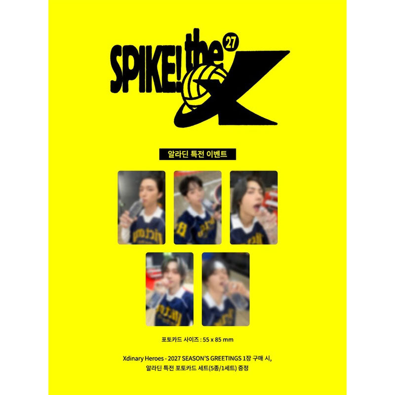Xdinary Heroes 2027 Season's Greetings [SPIKE THE X] (Online Benefit)