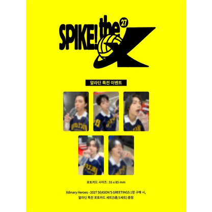 Xdinary Heroes 2027 Season's Greetings [SPIKE THE X] (Online Benefit)