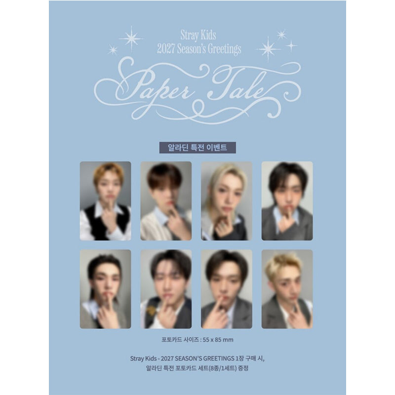 Stray Kids 2027 Season’s Greetings [Paper Tale] (Online Benefit)
