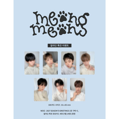NEXZ 2027 Season's Greetings [meong meong!] (Online Benefit)