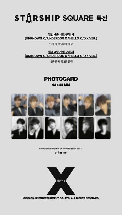 MONSTA X 13th Mini Album [THE X] (Online Benefit)