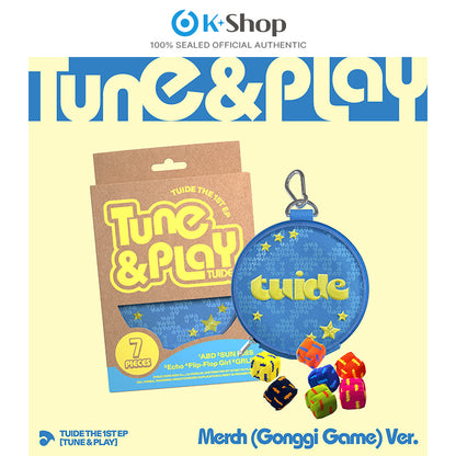 TUIDE The 1st EP [TUNE AND PLAY] Merch (Gonggi Game Ver.)