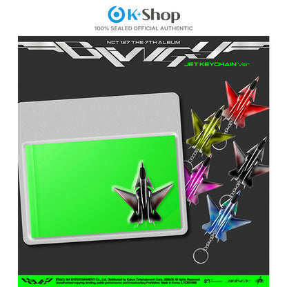 NCT 127 - 7TH ALBUM [BLINGY] JET Keychain Ver.(Smart)