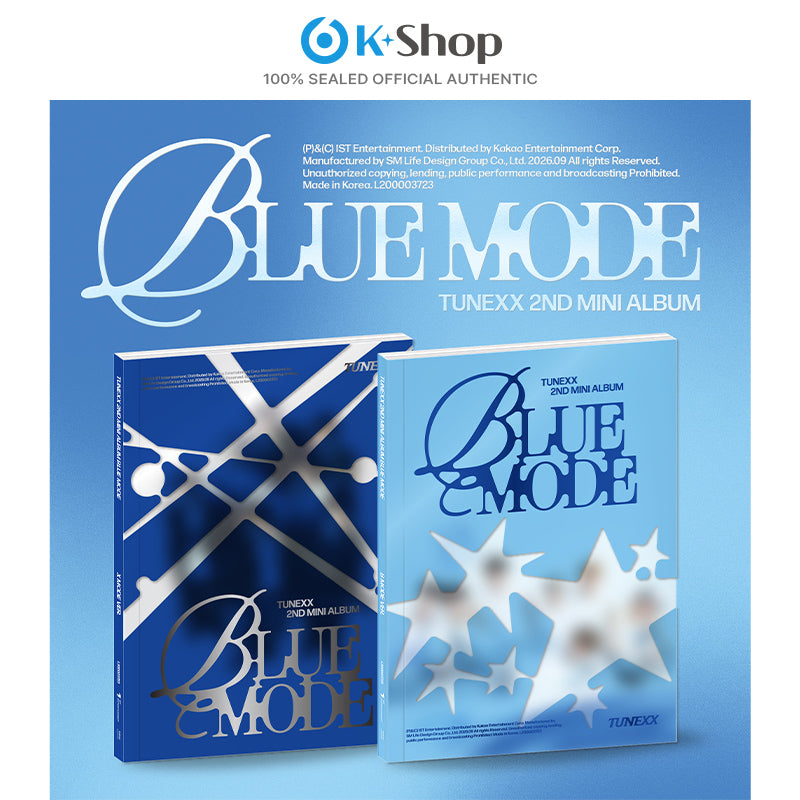 TUNEXX - 2ND MINI ALBUM [Blue Mode] B Mode / X Mode Ver