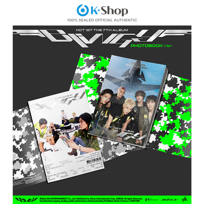 NCT 127 - 7TH ALBUM [BLINGY] Photobook Ver.