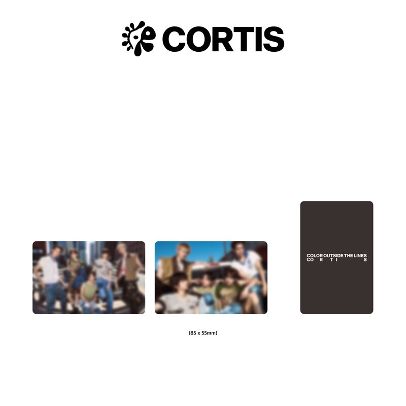 Big Hit New Group CORTIS Mini 1st Album [COLOR OUTSIDE THE LINES] Weverse Albums Ver.(Online Benefit)
