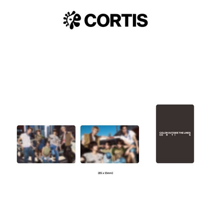 Big Hit New Group CORTIS Mini 1st Album [COLOR OUTSIDE THE LINES] Weverse Albums Ver.(Online Benefit)