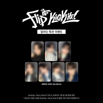 KickFlip 1th Mini Album [Flip it, Kick it!](Umm Great ver.) DIgipack (Online Benefit)