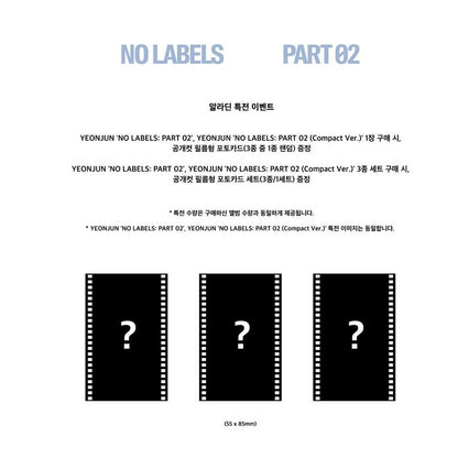 YEONJUN(TXT) - [NO LABELS : PART 02] Standard Ver. (Online Benefit)