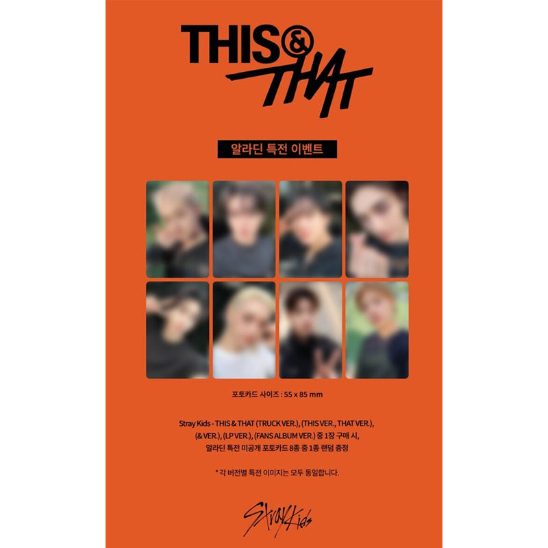 Stray Kids - Mini Album [THIS & THAT] FANS ALBUM Ver. (Online