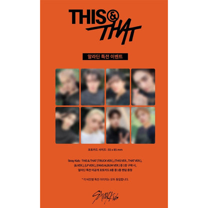 Stray Kids - Mini Album [THIS & THAT] & Ver. (Online Benefit)