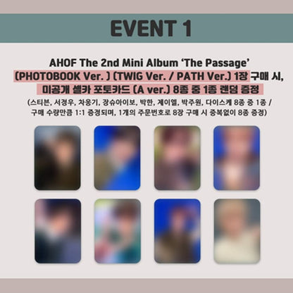 AHOF The 2nd Mini Album [The Passage] (Online Benefit)