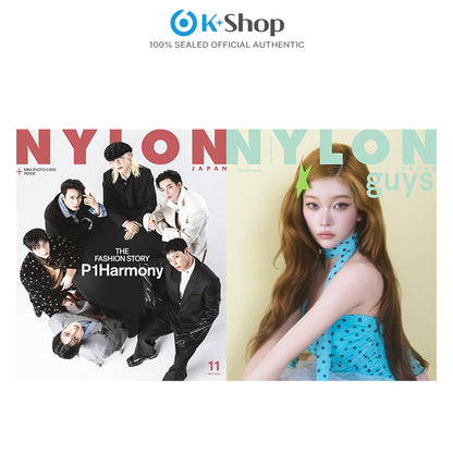 NYLON JAPAN - P1Harmony,TSUKI DOUBLE-SIDED COVER [NOV ISSUE 2026]