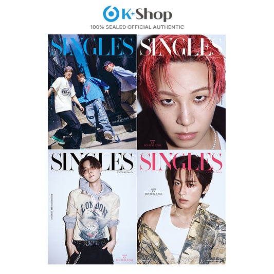 SINGLES JAPAN VOL.22 -  REN, RUKI, JUNKI (JO1) COVER