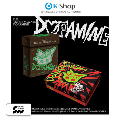 DOH KYUNG SOO(D.O.) - The 4th Mini Album [DOPAMINE] Standard Ver.(LUCKY DRAW)