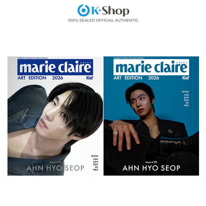 MARIE CLAIRE ART EDITION - AHN HYO SEOP COVER