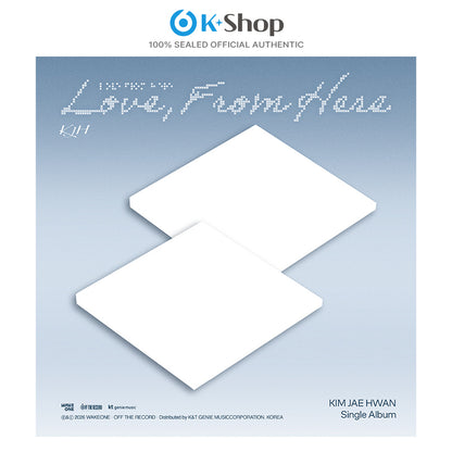 KIM JAE HWAN - Single Album [Love, From Here]