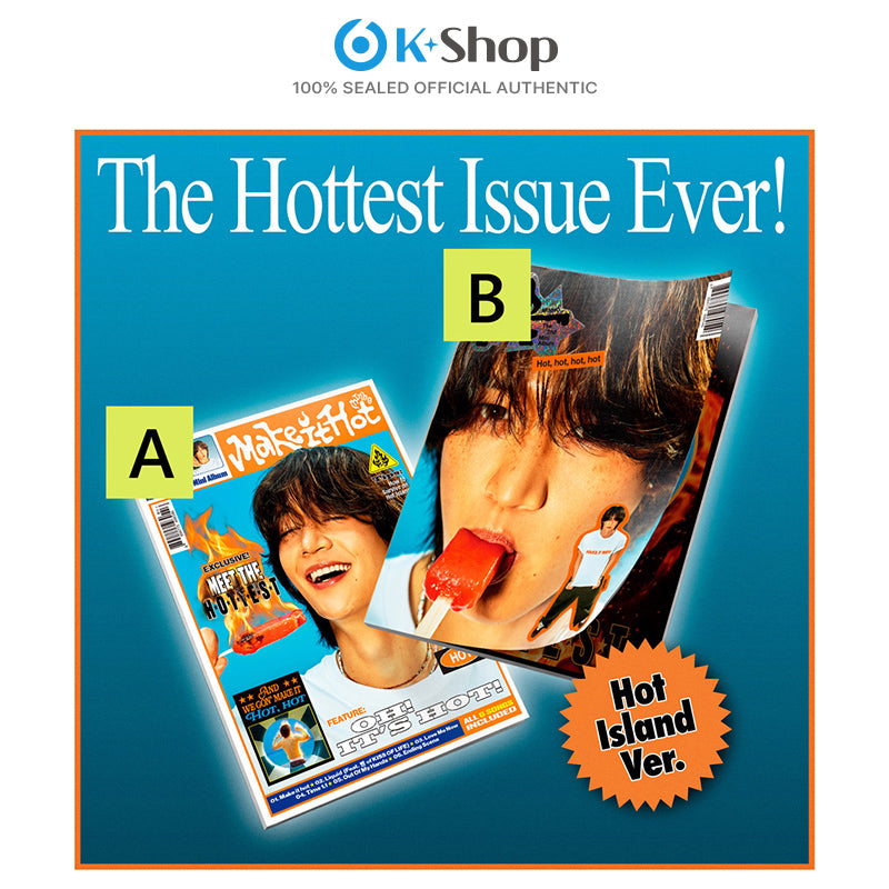 MINHO - 2nd Mini Album [Make it Hot] Hot island Ver. (Online Benefit)