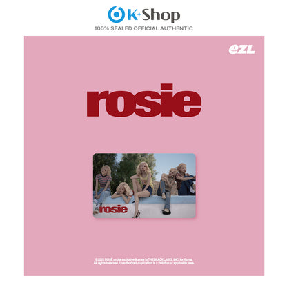 ROSE (BLACKPINK) - [ROSIE] EZL CARD