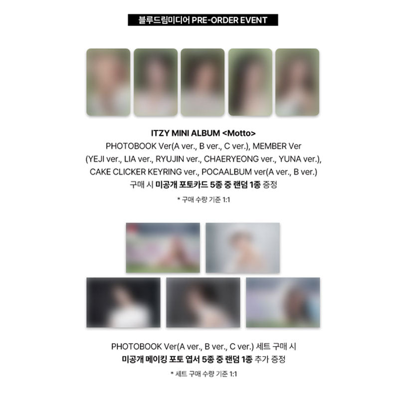 ITZY - [Motto] PHOTOBOOK Ver. (Online Benefit)