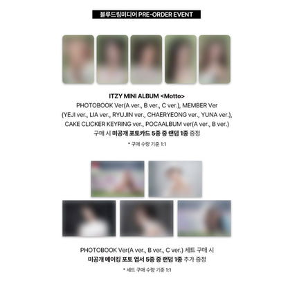ITZY - [Motto] PHOTOBOOK Ver. (Online Benefit)