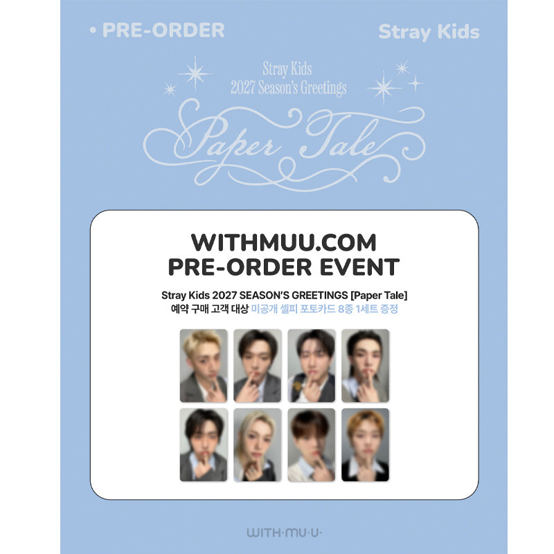 Stray Kids 2027 Season’s Greetings [Paper Tale] (Online Benefit)