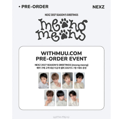 NEXZ 2027 Season's Greetings [meong meong!] (Online Benefit)
