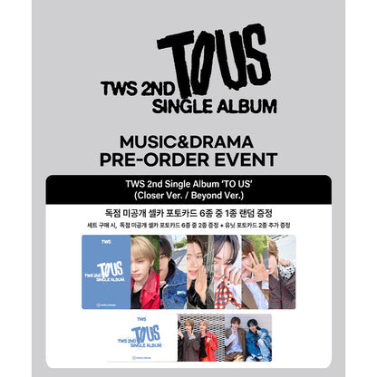 TWS - 2nd Single Album [TO US] STANDARD ver. (Online Benefit)