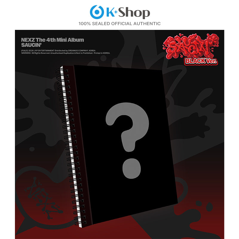 NEXZ - 4ST MINI album [SAUCIN] Standard Ver. (Online Benefit)