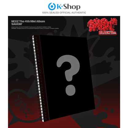 NEXZ - 4ST MINI album [SAUCIN] Standard Ver. (Online Benefit)