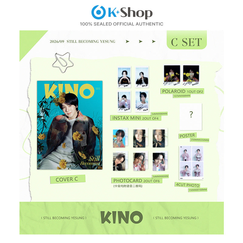 KINO CHINA - YESUNG (Super Junior) COVER [2026 ISSUE 09]