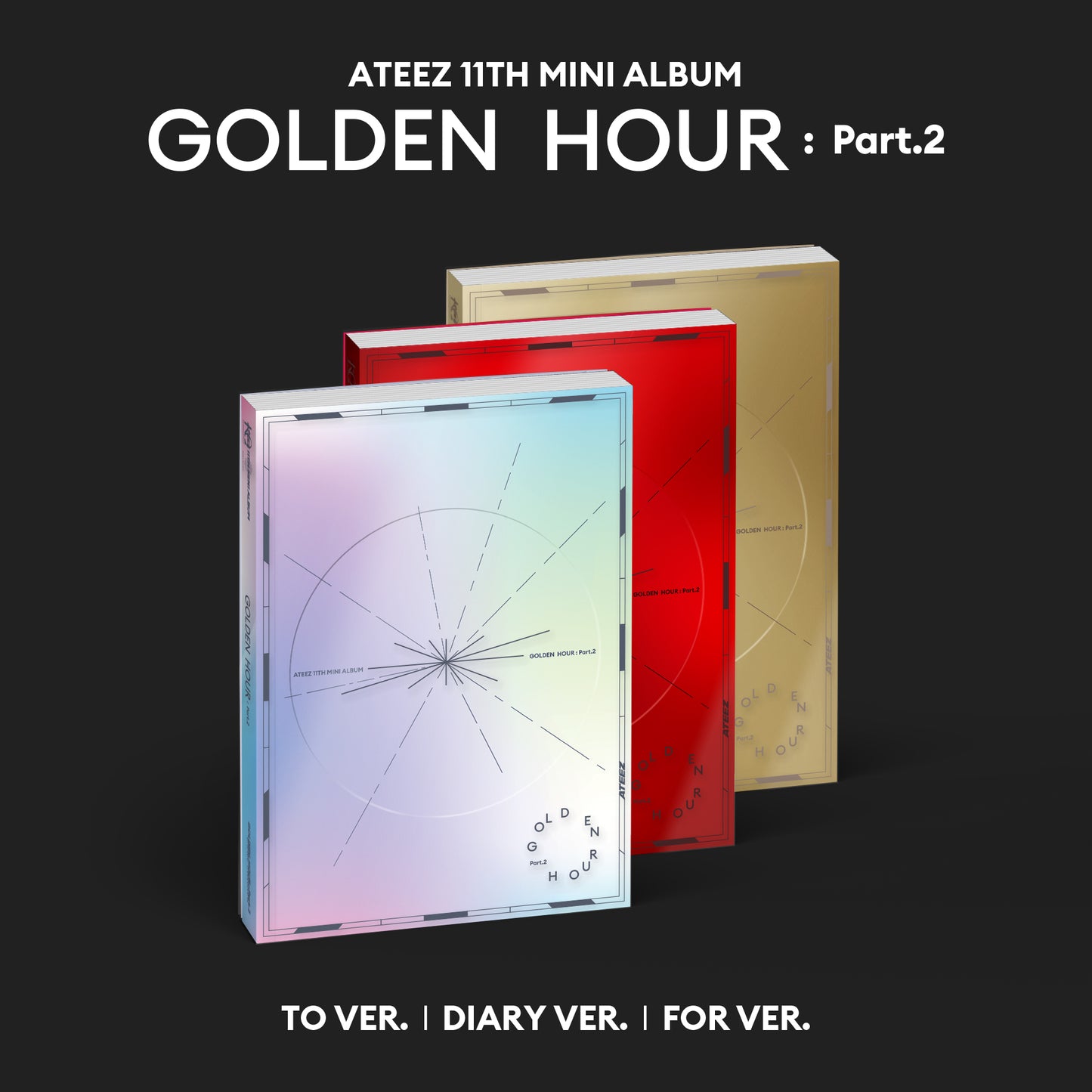 ATEEZ 11th EP [GOLDEN HOUR : Part.2](+Online Benefit)