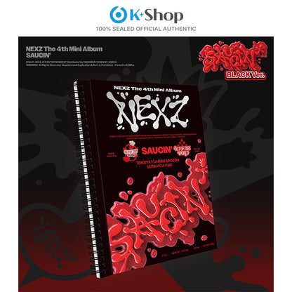 NEXZ - 4th MINI album [SAUCIN] Standard Ver. (Online Benefit)