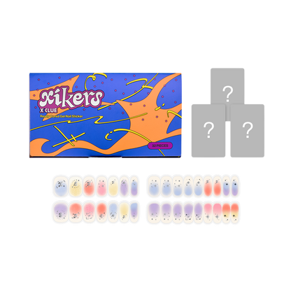 xikers READY CURED GEL NAIL STICKER [Includes 2 official photocards]
