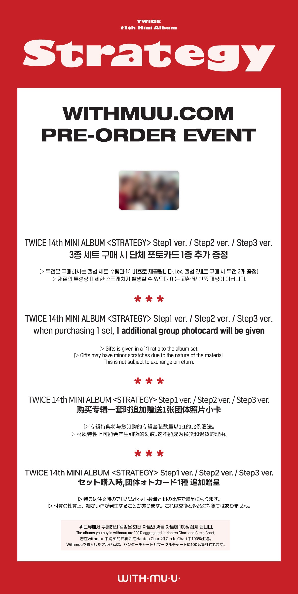 TWICE 14th mini Album [STRATEGY]  (+Online Benefit)