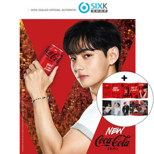 BTS V - Coke Zero Accordion Book(Coca-Cola)