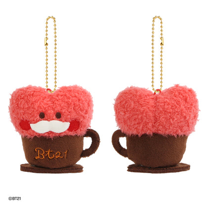 BT21 Minini Plush Keyring[LATTE]