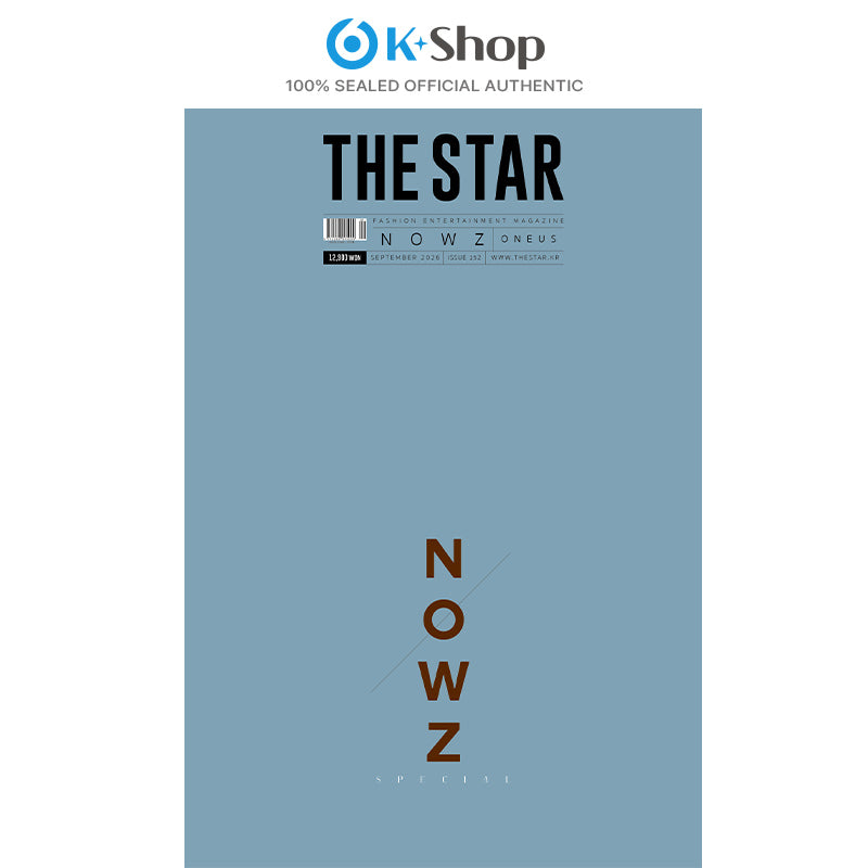 THE STAR - ONEUS, NOWZ Cover (SEP ISSUE 2026)