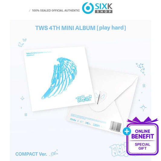 TWS - 4th Mini Album [play hard] (COMPACT Ver.)(Online Benefit)