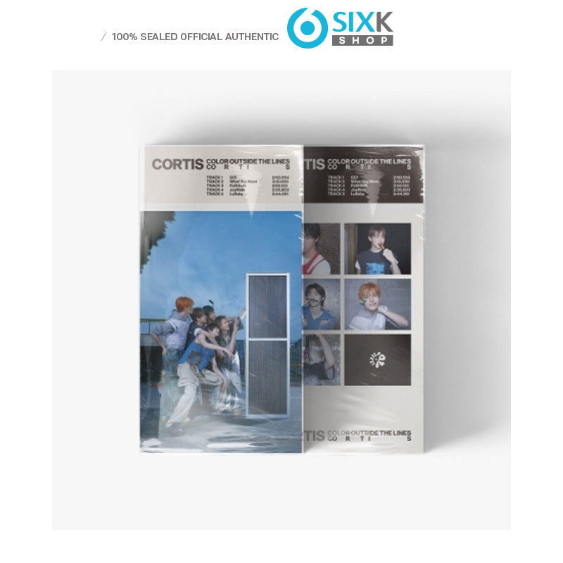 Big Hit New Group CORTIS Mini 1st Album [COLOR OUTSIDE THE LINES] Weverse Albums Ver.
