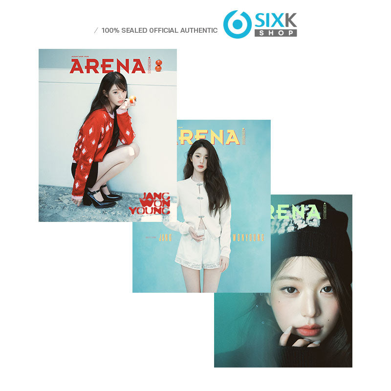 ARENA - JANG WON YOUNG (IVE) COVER [AUG ISSUE 2026] INCLUDED SEO KANG JUN BOOK-IN-BOOK