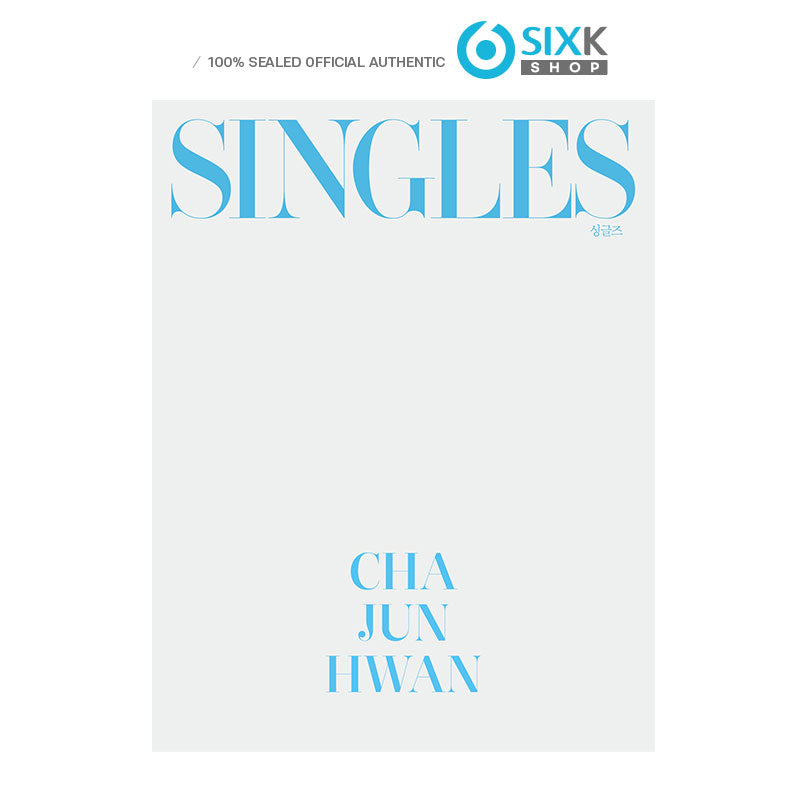 SINGLES - CHA JUN HWAN COVER [JUL ISSUE 2026] INCLUDED ZHANG HAO BOOK-IN-BOOK