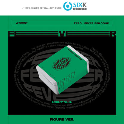 ATEEZ [ZERO : FEVER EPILOGUE] DIARY VER. (FIGURE VER.)(+Online Benefit)