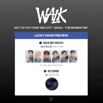 NCT 127 6th Album [WALK] (WALK ver) (+LUCKY DRAW)