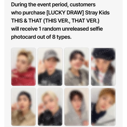 Stray Kids - Mini Album [THIS & THAT] Standard Ver. [LUCKY DRAW]