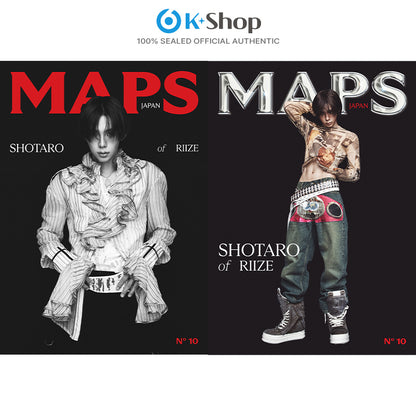 MAPS JAPAN VOL. 10 - SHOTARO(RIIZE) COVER [FALL ISSUE 2026]