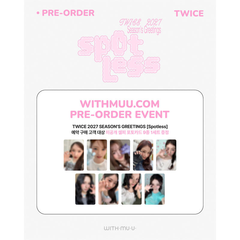 TWICE 2027 Season's Greetings [Spotless] (Online Benefit)