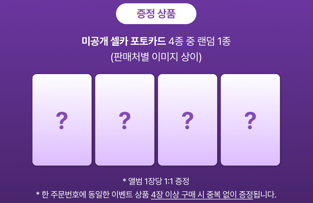 aespa Mini 6th album [Rich Man] ENERGY Ver.(Online Benefit)(Choice Members)
